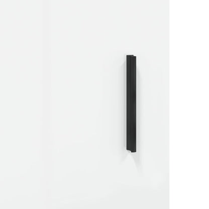 Příborník Bílý S Vysokým Leskem 69,5X34X90 Cm Kompozitní Dřevo