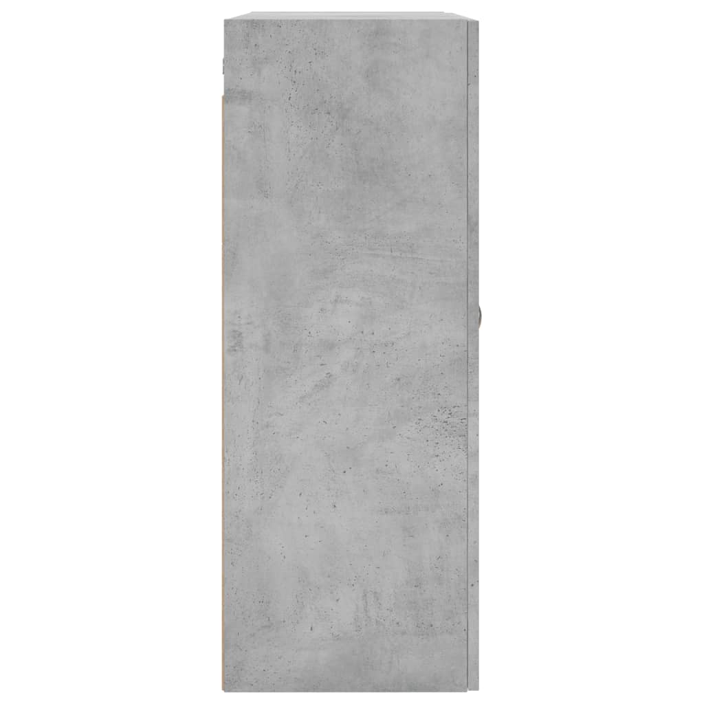Nástěnná Skříňka Betonově Šedá 69,5 X 34 X 90 Cm