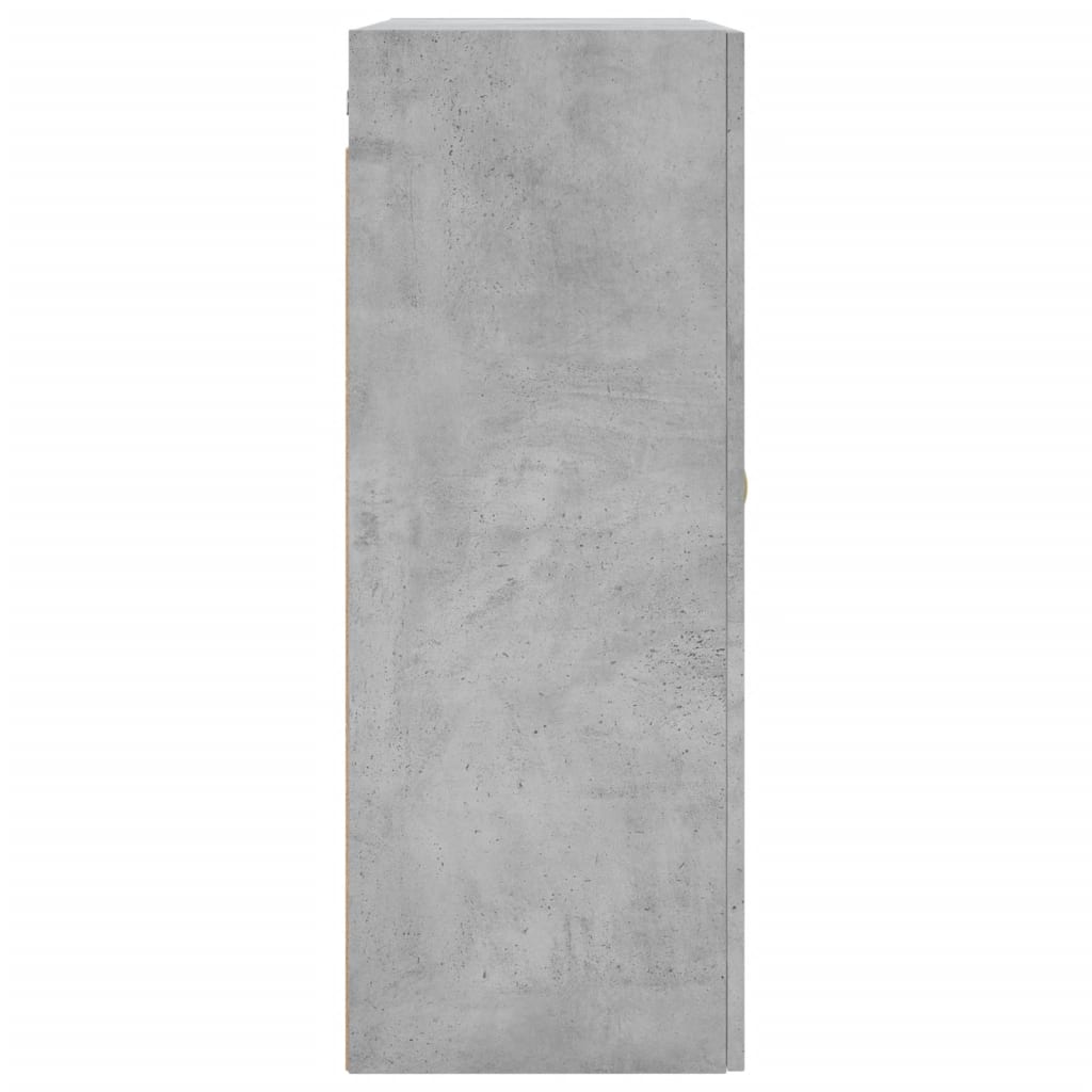 Nástěnná Skříňka Betonově Šedá 69,5 X 34 X 90 Cm