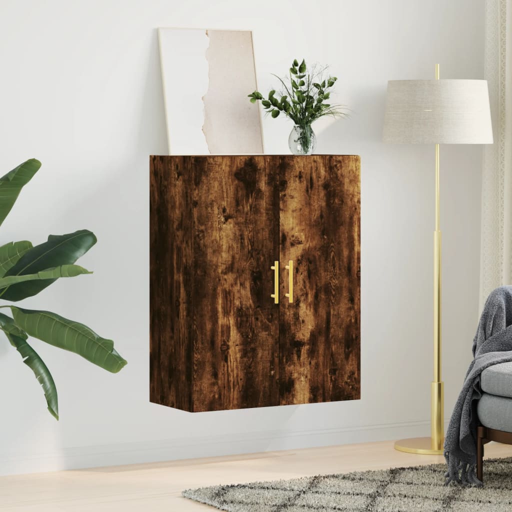 Nástěnná Skříňka Kouřový Dub 69,5 X 34 X 90 Cm