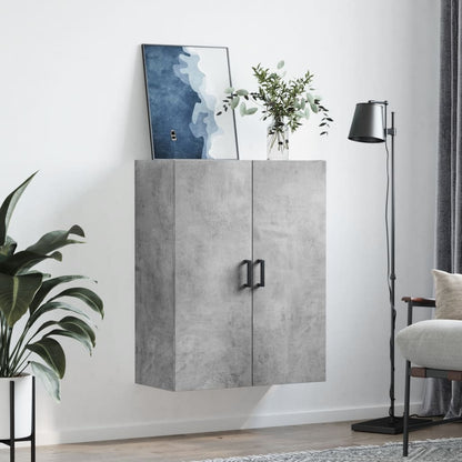 Nástěnná Skříňka Betonově Šedá 69,5 X 34 X 90 Cm