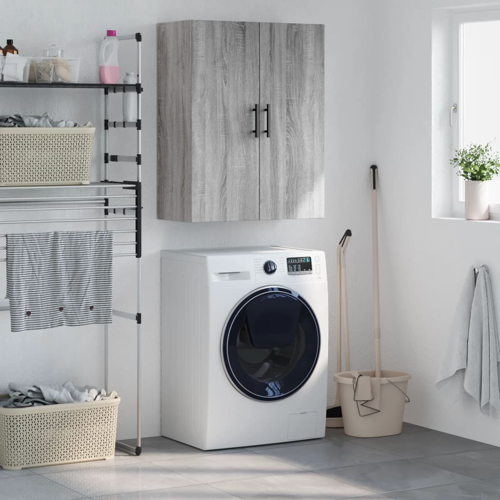 Nástěnná Skříňka Šedá Sonoma 69,5 X 34 X 90 Cm