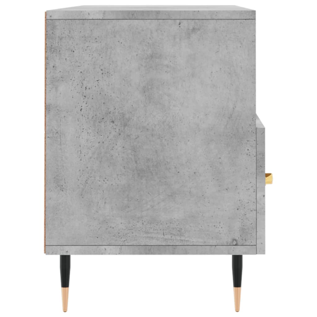 Tv Skříňka Betonově Šedá 102 X 36 X 50 Cm Kompozitní Dřevo