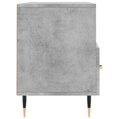 Tv Skříňka Betonově Šedá 102 X 36 X 50 Cm Kompozitní Dřevo