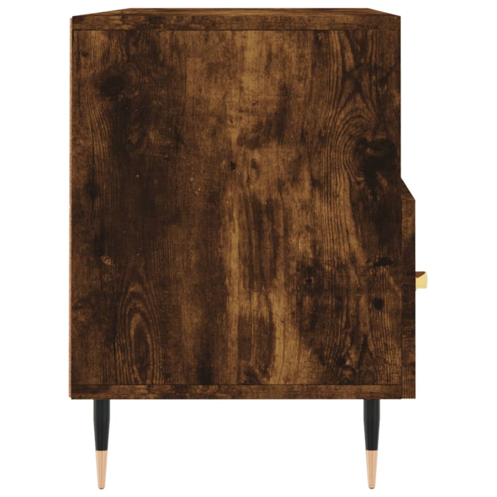 Tv Skříňka Kouřový Dub 102 X 36 X 50 Cm Kompozitní Dřevo