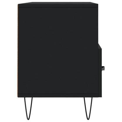 Tv Skříňka Černá 102 X 36 X 50 Cm Kompozitní Dřevo
