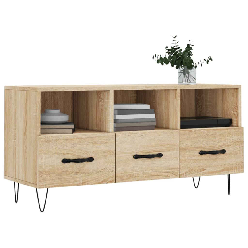 Tv Skříňka Dub Sonoma 102 X 36 X 50 Cm Kompozitní Dřevo