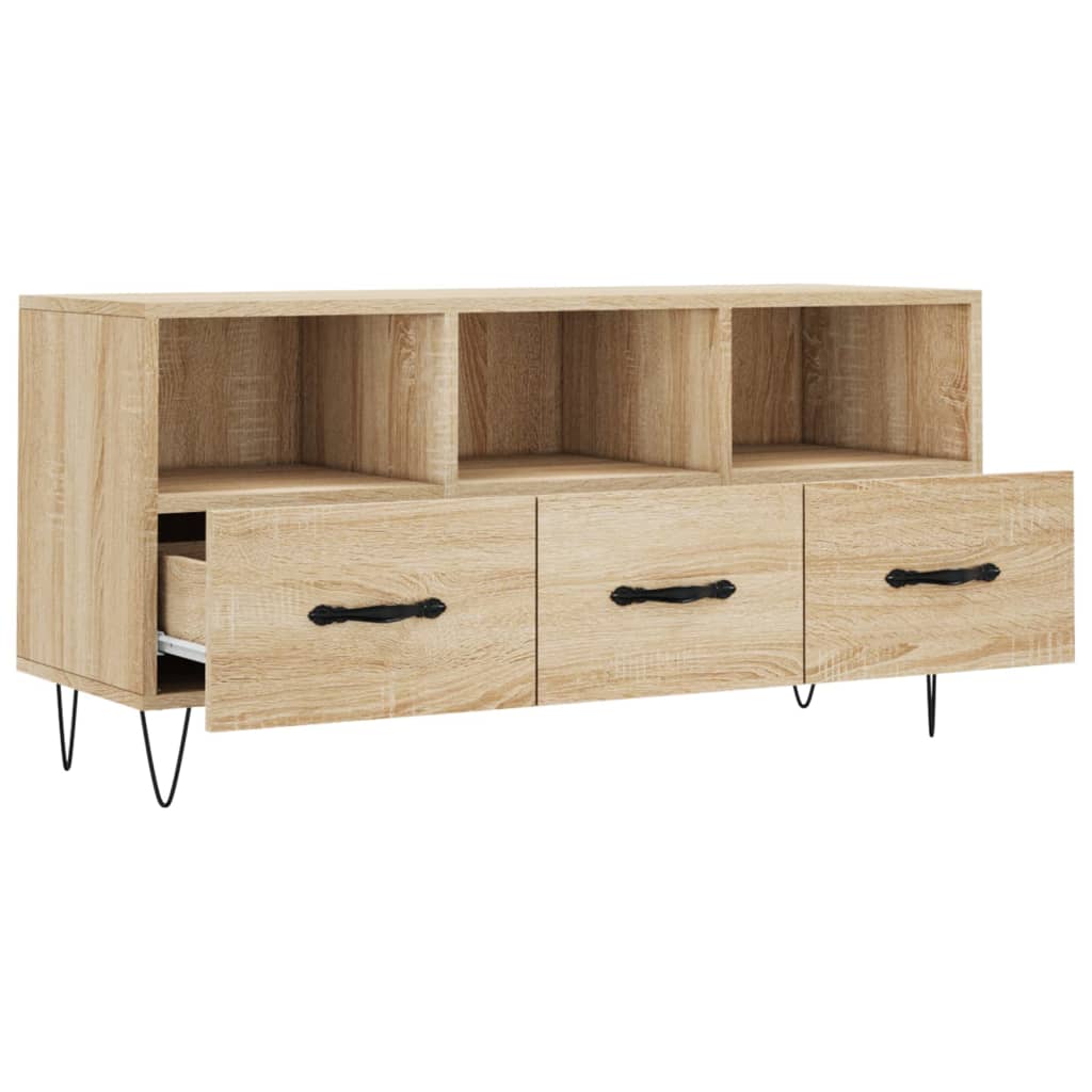 Tv Skříňka Dub Sonoma 102 X 36 X 50 Cm Kompozitní Dřevo