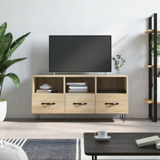 Tv Skříňka Dub Sonoma 102 X 36 X 50 Cm Kompozitní Dřevo