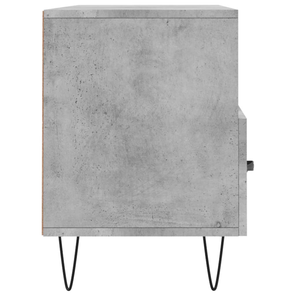 Tv Skříňka Betonově Šedá 102 X 36 X 50 Cm Kompozitní Dřevo