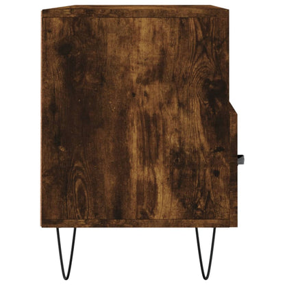 Tv Skříňka Kouřový Dub 102 X 36 X 50 Cm Kompozitní Dřevo