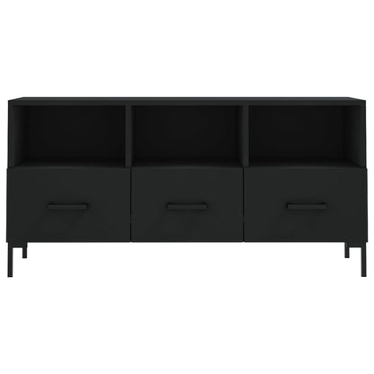 Tv Skříňka Černá 102 X 36 X 50 Cm Kompozitní Dřevo