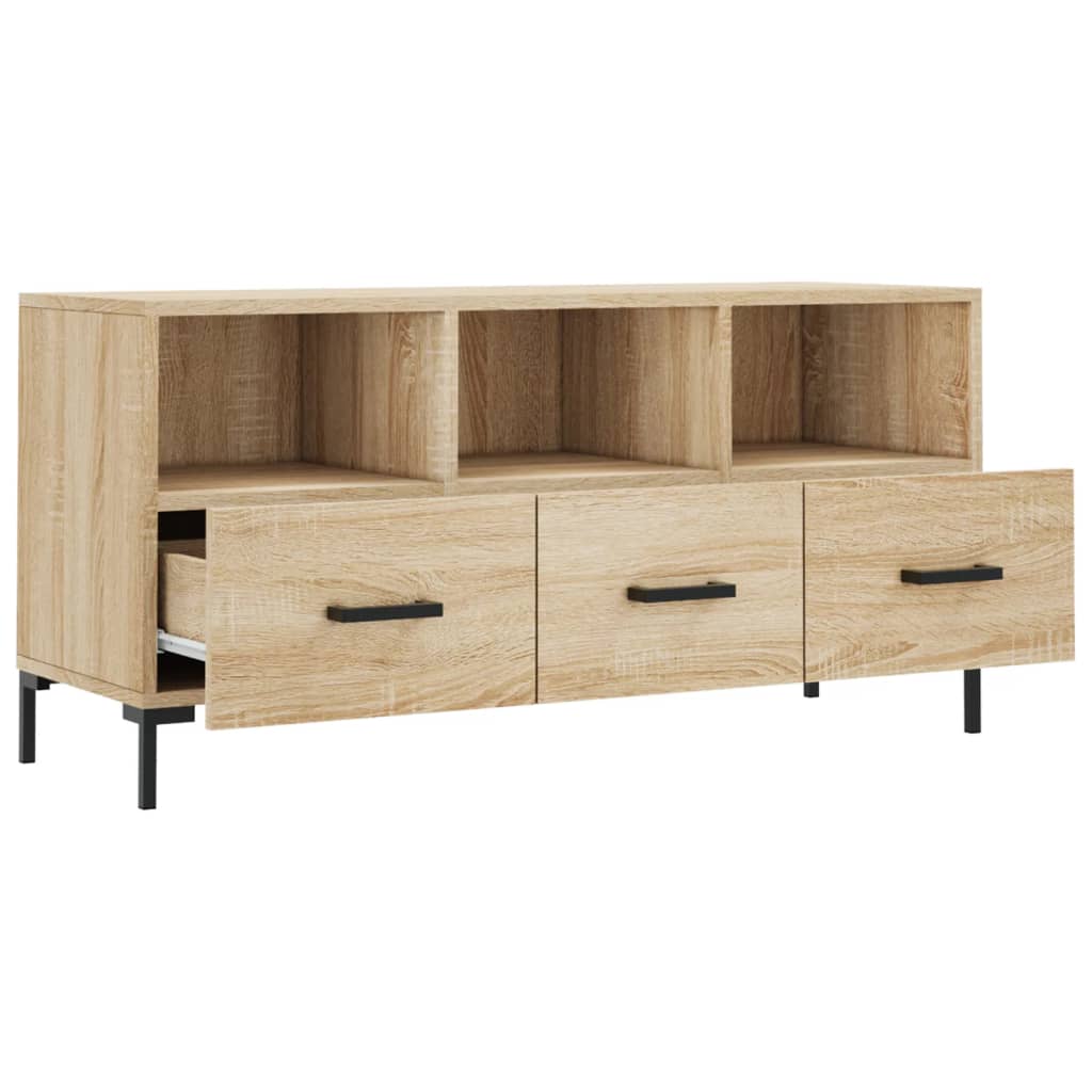 Tv Skříňka Dub Sonoma 102 X 36 X 50 Cm Kompozitní Dřevo
