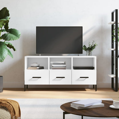 Tv Skříňka Betonově Šedá 102 X 36 X 50 Cm Kompozitní Dřevo