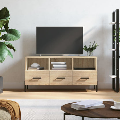 Tv Skříňka Betonově Šedá 102 X 36 X 50 Cm Kompozitní Dřevo