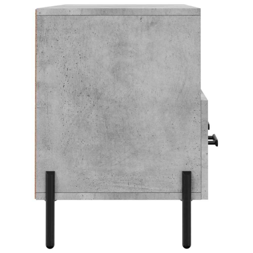 Tv Skříňka Betonově Šedá 102 X 36 X 50 Cm Kompozitní Dřevo