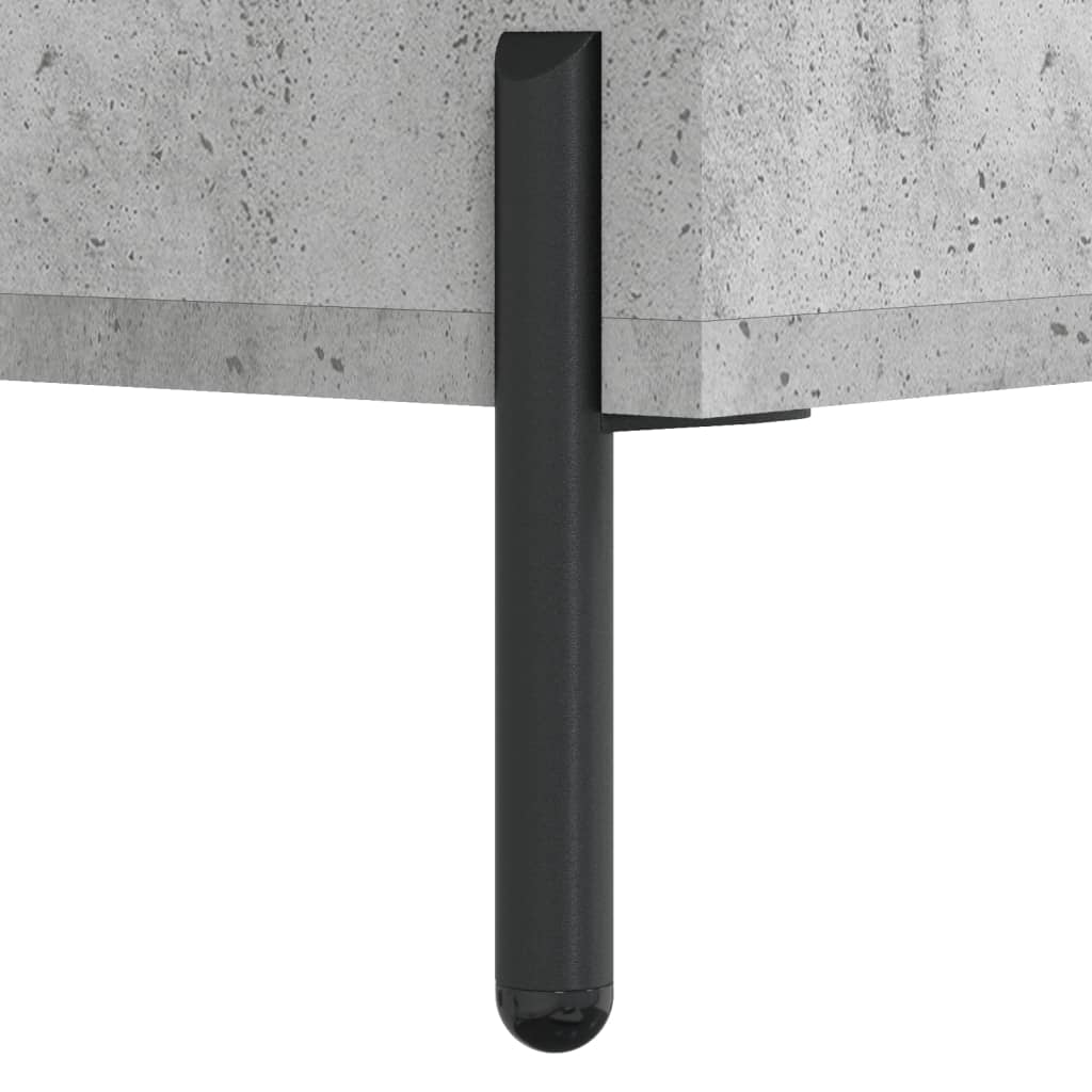 Tv Skříňka Betonově Šedá 102 X 36 X 50 Cm Kompozitní Dřevo