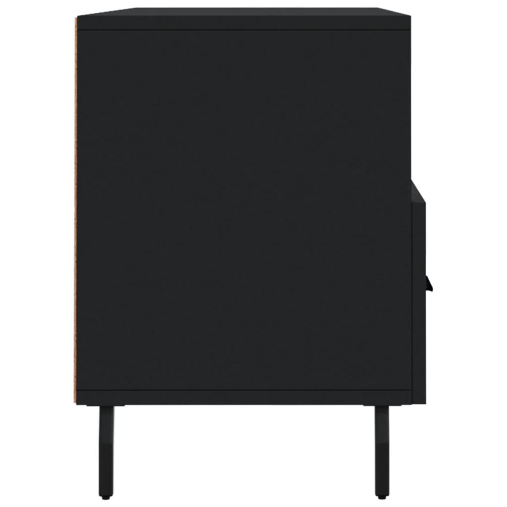 Tv Skříňka Černá 102 X 36 X 50 Cm Kompozitní Dřevo