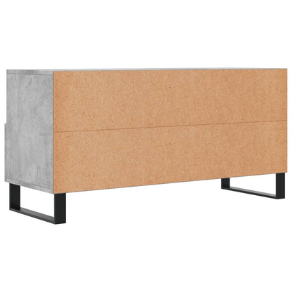 Tv Skříňka Betonově Šedá 102 X 36 X 50 Cm Kompozitní Dřevo
