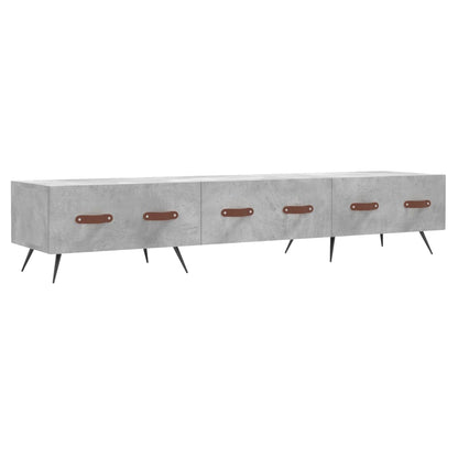 Tv Skříňka Betonově Šedá 150 X 36 X 30 Cm Kompozitní Dřevo