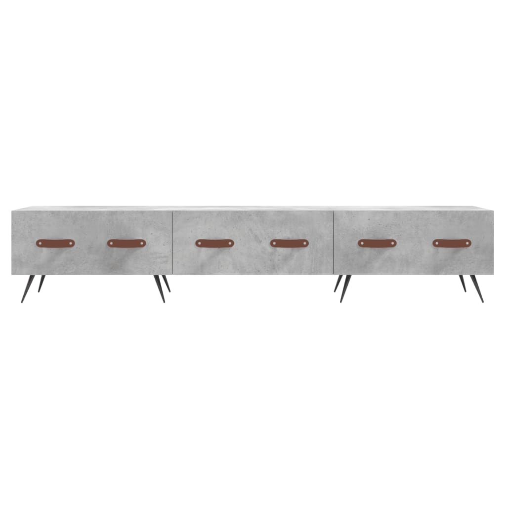 Tv Skříňka Betonově Šedá 150 X 36 X 30 Cm Kompozitní Dřevo