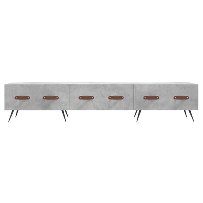 Tv Skříňka Betonově Šedá 150 X 36 X 30 Cm Kompozitní Dřevo