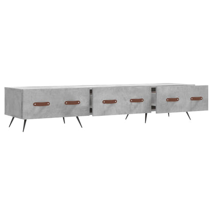 Tv Skříňka Betonově Šedá 150 X 36 X 30 Cm Kompozitní Dřevo