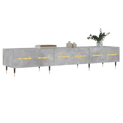 Tv Skříňka Betonově Šedá 150 X 36 X 30 Cm Kompozitní Dřevo