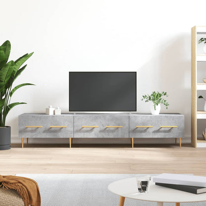Tv Skříňka Šedá Sonoma 150 X 36 X 30 Cm Kompozitní Dřevo