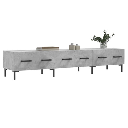 Tv Skříňka Betonově Šedá 150 X 36 X 30 Cm Kompozitní Dřevo