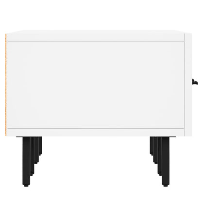 Tv Skříňka Bílá 150 X 36 X 30 Cm Kompozitní Dřevo