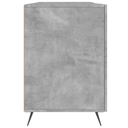 Psací Stůl Betonově Šedý 140 X 50 X 75 Cm Kompozitní Dřevo