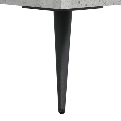 Psací Stůl Betonově Šedý 140 X 50 X 75 Cm Kompozitní Dřevo
