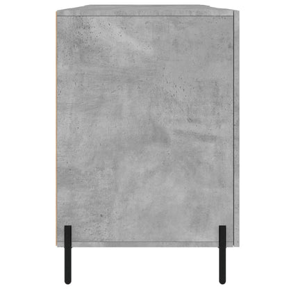 Psací Stůl Betonově Šedý 140 X 50 X 75 Cm Kompozitní Dřevo