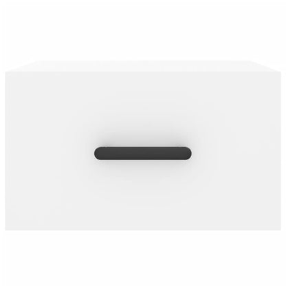 Nástěnné Noční Stolky 2 Ks Bílé 35 X 35 X 20 Cm