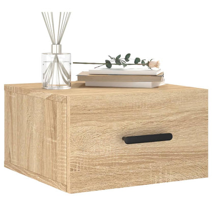 Nástěnné Noční Stolky 2 Ks Dub Sonoma 35 X 35 X 20 Cm