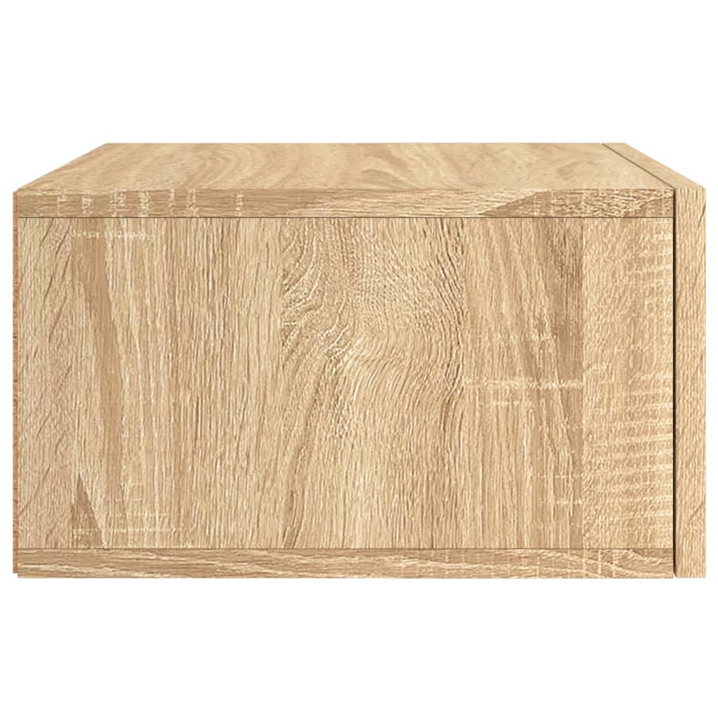Nástěnné Noční Stolky 2 Ks Dub Sonoma 35 X 35 X 20 Cm