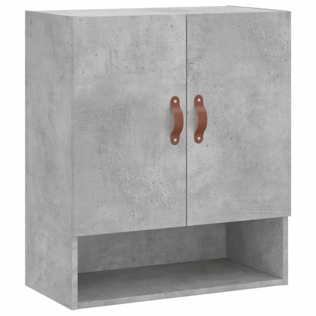 Nástěnná Skříňka Betonově Šedá 60 X 31 X 70 Cm Kompozitní Dřevo