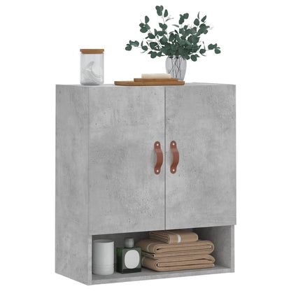 Nástěnná Skříňka Betonově Šedá 60 X 31 X 70 Cm Kompozitní Dřevo