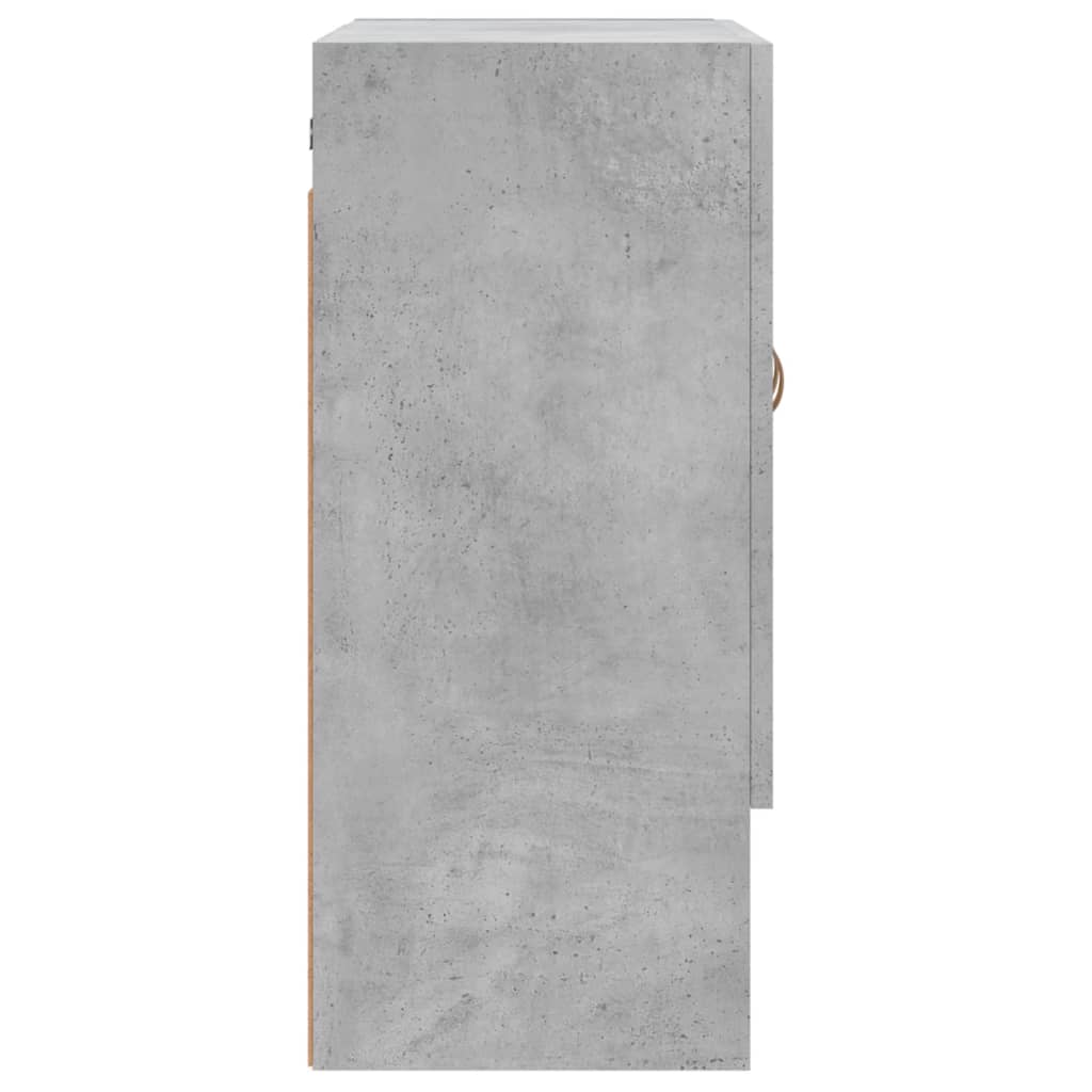 Nástěnná Skříňka Betonově Šedá 60 X 31 X 70 Cm Kompozitní Dřevo