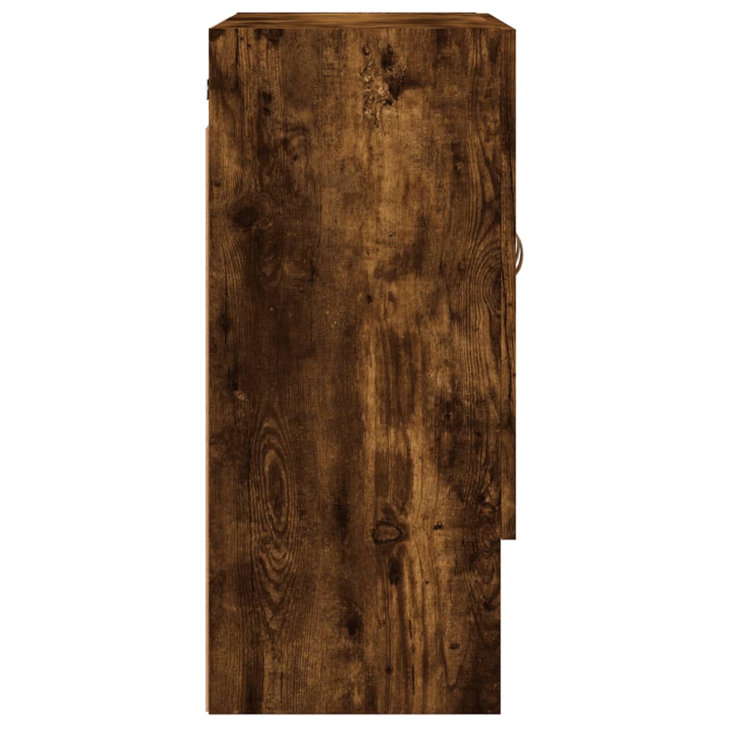 Nástěnná Skříňka Kouřový Dub 60 X 31 X 70 Cm Kompozitní Dřevo