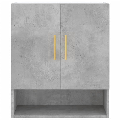 Nástěnná Skříňka Betonově Šedá 60 X 31 X 70 Cm Kompozitní Dřevo