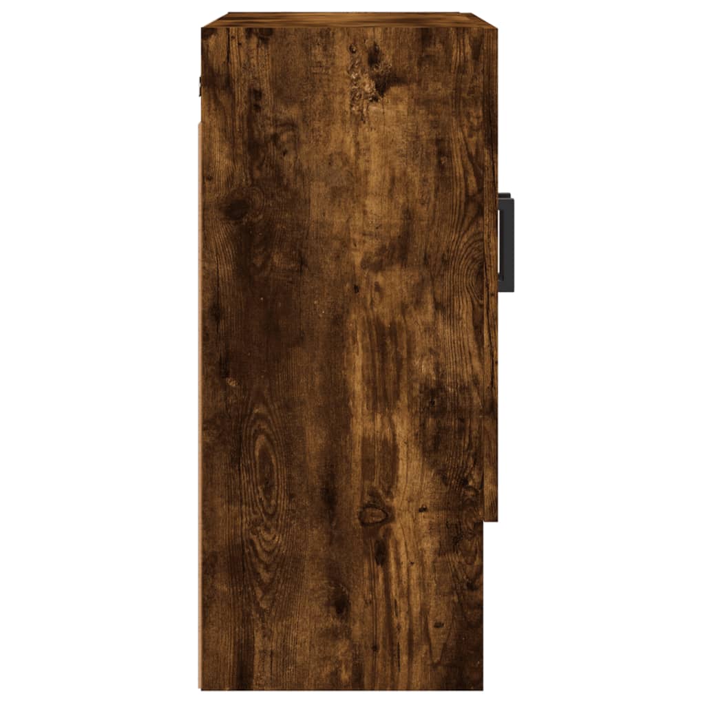 Nástěnná Skříňka Kouřový Dub 60 X 31 X 70 Cm Kompozitní Dřevo