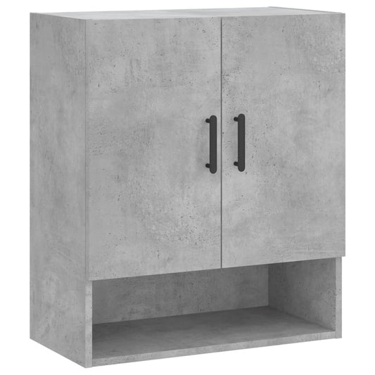 Nástěnná Skříňka Betonově Šedá 60 X 31 X 70 Cm Kompozitní Dřevo