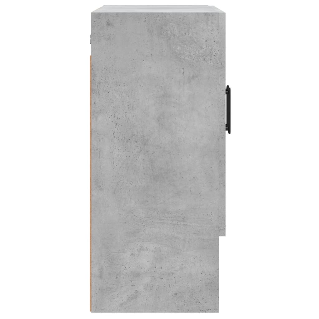 Nástěnná Skříňka Betonově Šedá 60 X 31 X 70 Cm Kompozitní Dřevo
