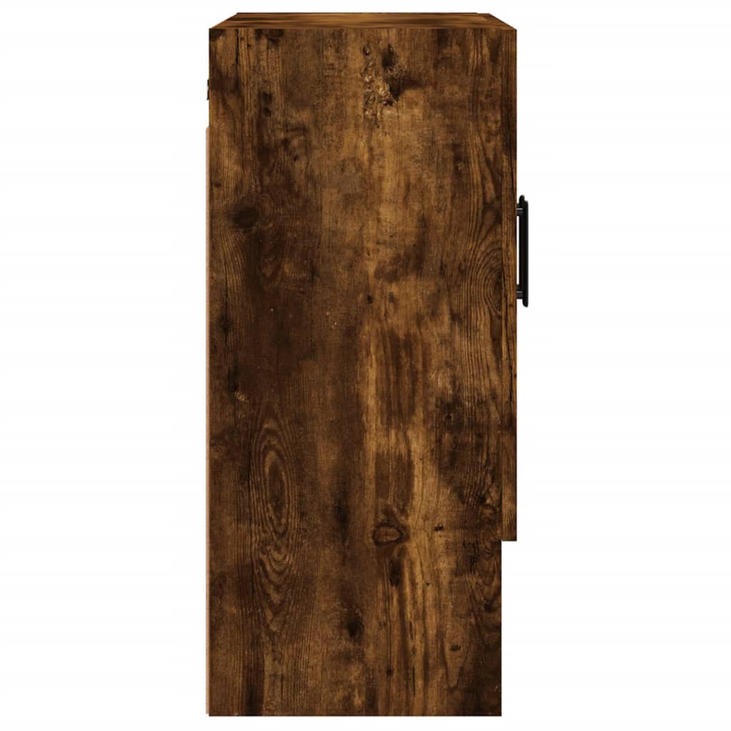 Nástěnná Skříňka Kouřový Dub 60 X 31 X 70 Cm Kompozitní Dřevo