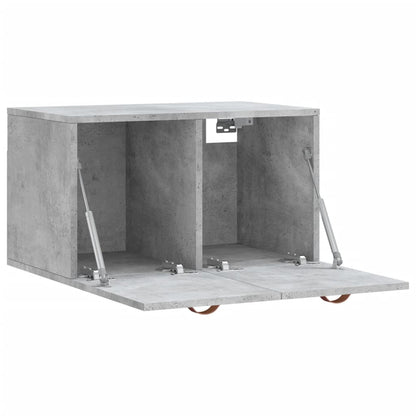Nástěnná Skříňka Betonově Šedá 60X36,5X35 Cm Kompozitní Dřevo