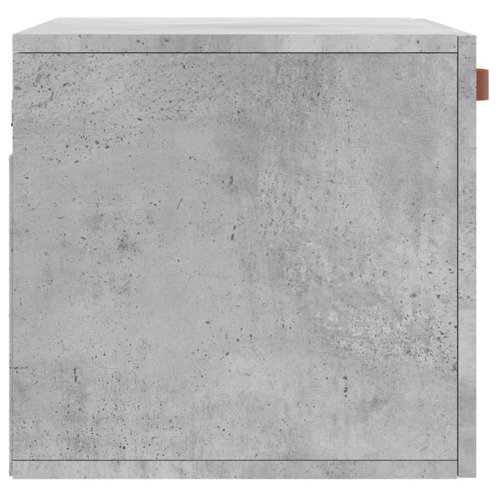 Nástěnná Skříňka Betonově Šedá 60X36,5X35 Cm Kompozitní Dřevo