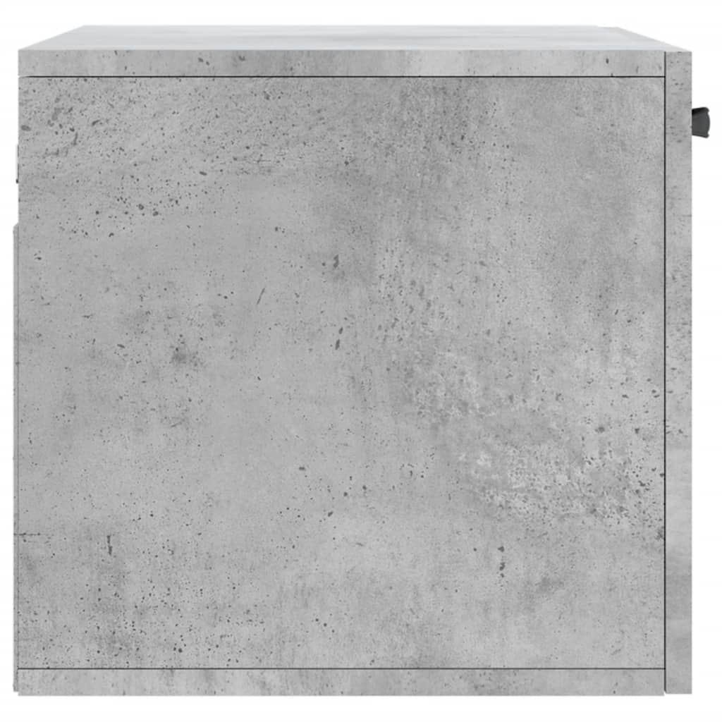 Nástěnná Skříňka Betonově Šedá 60X36,5X35 Cm Kompozitní Dřevo