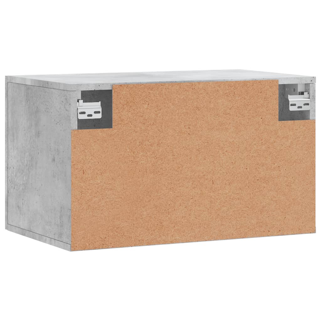 Nástěnná Skříňka Betonově Šedá 60X36,5X35 Cm Kompozitní Dřevo